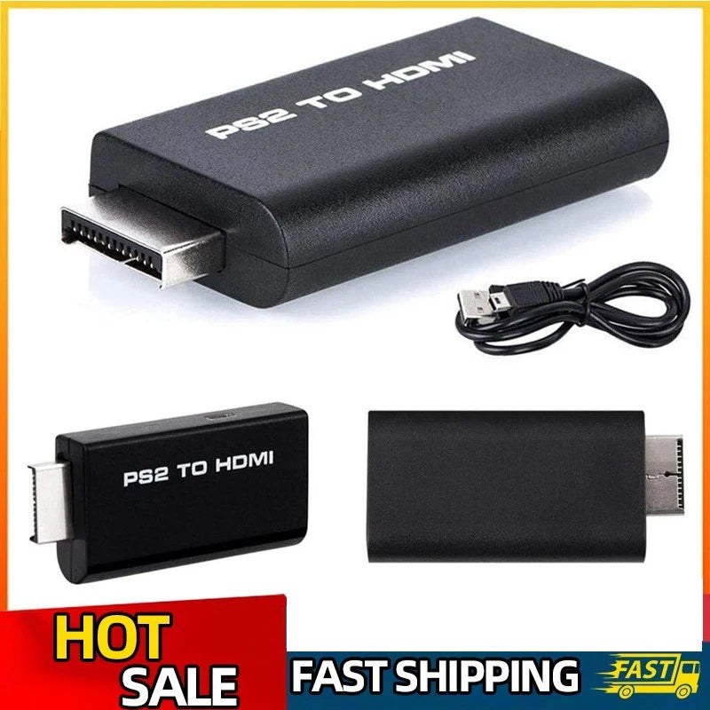 Audio Video Converter For PS2 to HDMI Converter Adapter For PS2 Display Modes
