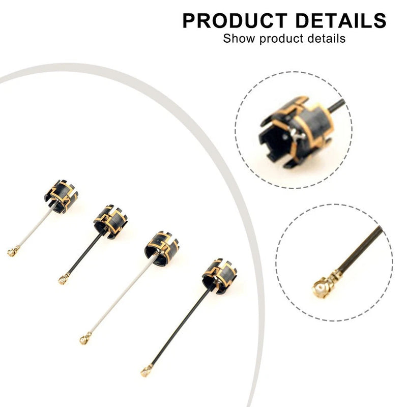 5 8GHz Crown Antenna for FPV For Whoop Toothpick and Toothpick Camcorders Use