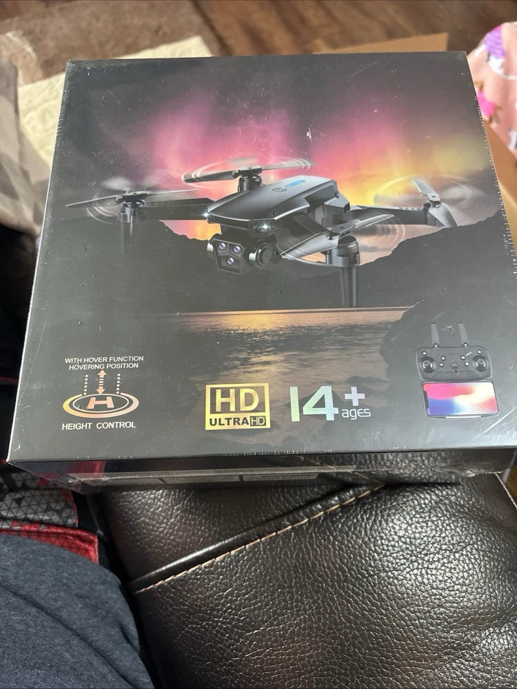 Sealed quadcopter drone with HD dual-lens camera, 360° roll and headless mode