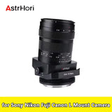 AstrHori 85mm F2.8 Tilt Macro Lens for Sony Fujifilm Canon Nikon L-mount