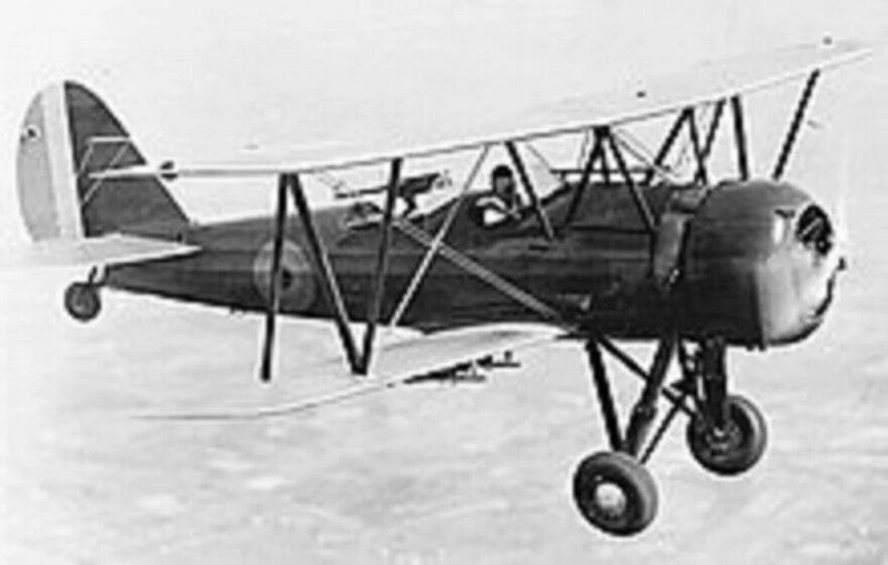 Curtis Osprey Biplane 30" RC Airplane Laser Cut Balsa Ply Short Kit W/ Plans