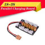 1S-3S XT30 Plug Lipo Battery Parallel Charging Board with 6pcs XT30 to XT60 Battery