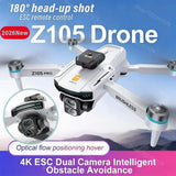 Z105 Mini Drone RC Quadcopter with Brushed Motor Brainy Flight 4.5-inch Remote C