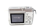 Panasonic DMC-LS1 Digital Camera 4.0MP Silver For Parts or Repair Stuck Lens