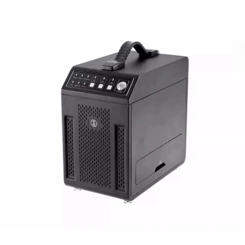 DJI MG-1S/A/P intelligent balancing battery charger, dark gray box with handle and control panel