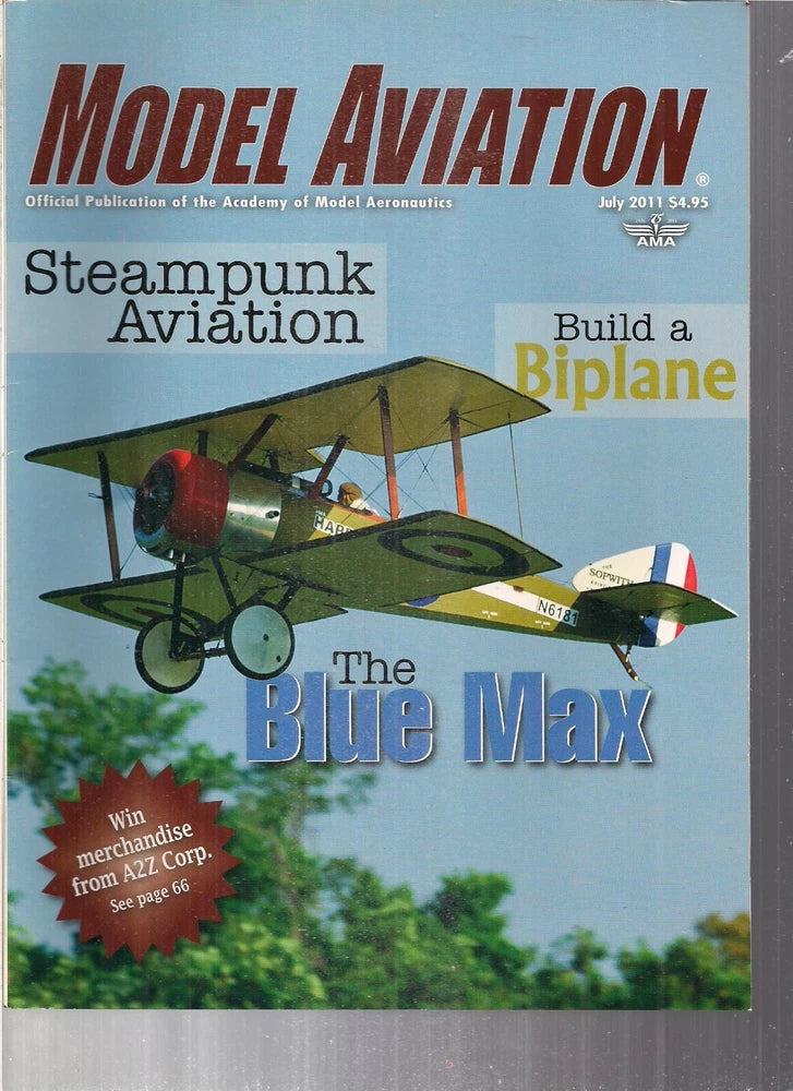 Model Aviation July 2011 Plane Hobby Airplane Aeronautics Steampunk Biplane