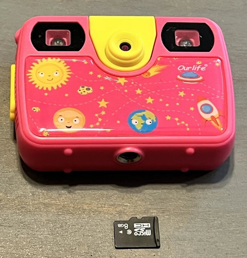 Ourlife Kids Camera, Selfie Action Child Gift Cameras,1080P 8MP 2.4 - FREE SHIP!