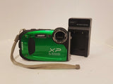 Fuji Finepix XP60 Underwater Camera Waterproof Green Digital Camera