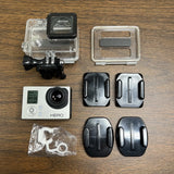 GoPro HERO3 Action Camera Silver With Battery, Case, Mounts