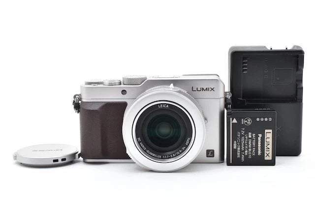 Panasonic Lumix LX100 Compact Digital Camera Silver Excellent Condition
