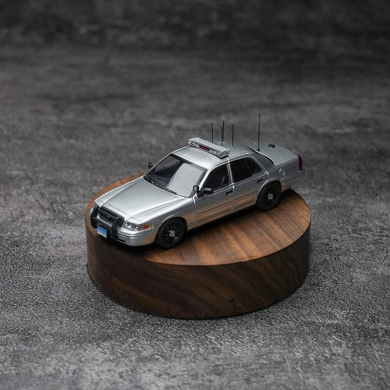 Rollin 1:64 CSP Connecticut Police CROWN VICTORIA Model Diecast Collect Car