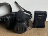 Panasonic Lumix DMC-F27 6.0MP Digital Bridge Camera Black with Charger