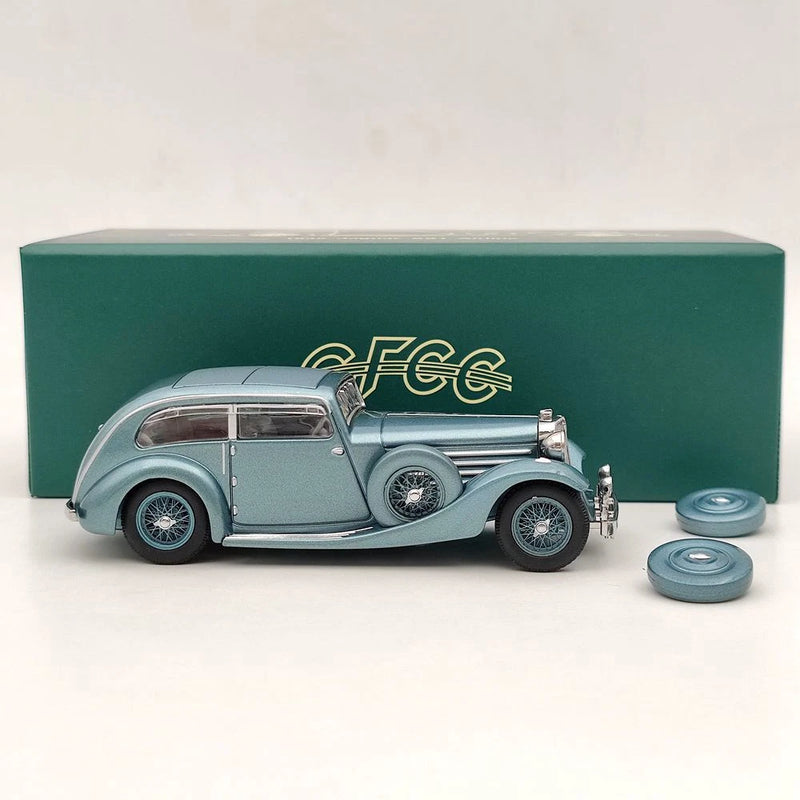 GFCC TOYS 1:43 1935 Jaguar SS1 Airline Light Blue Diecast Model Limited