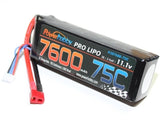 Power Hobby 3S760075CDNS 7600mAh 11.1V 3S 75C LiPo Battery with Hardwired T-Plug Battery