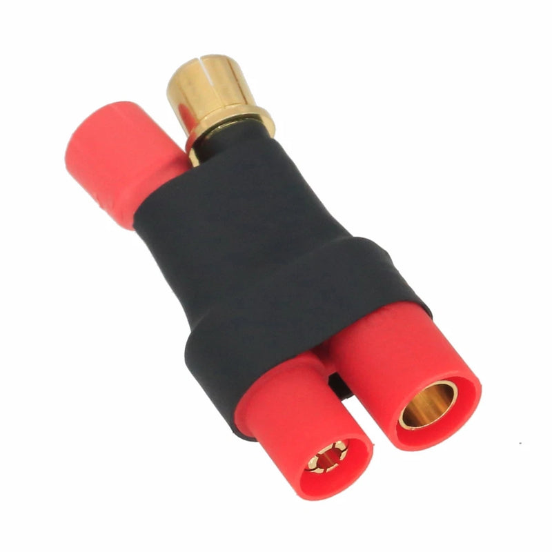 HXT 8mm Female Jack to HXT 6mm Male Plug No Wires Adapter RC Lipo Battery