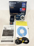 Excellent Panasonic LUMIX DMC-TZ3 7.2MP Digital Camera - Blue
