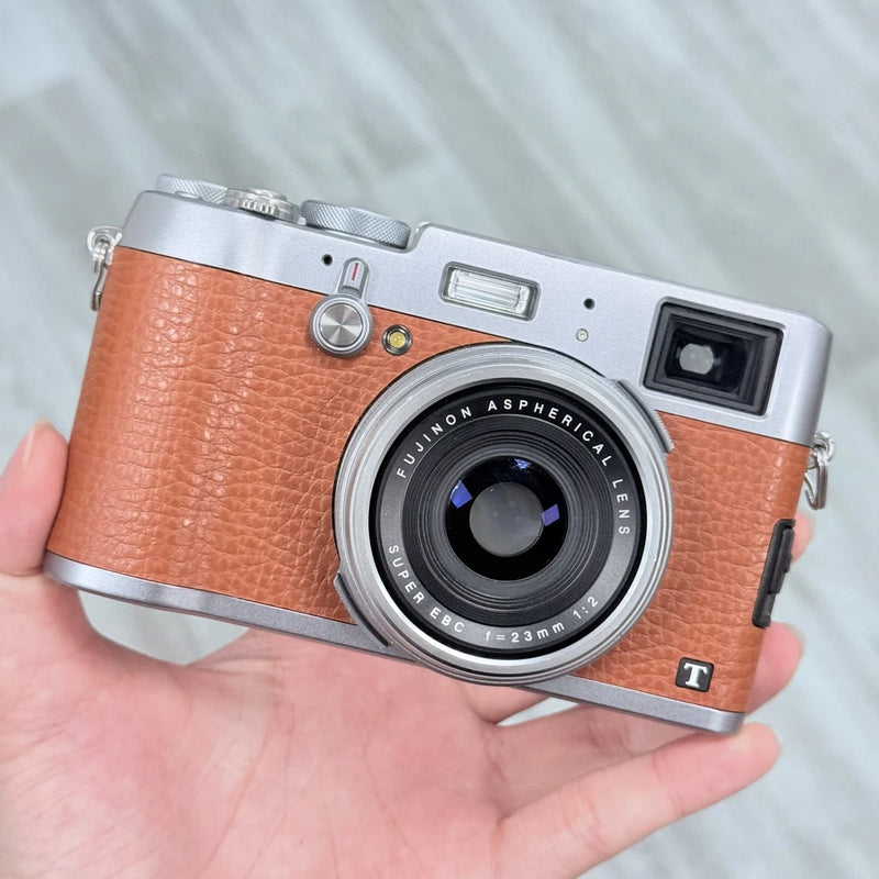 Fujifilm X100T 16.3MP BROWN Compact Digital Cam FX - X100T High - Res Photos