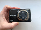 Fujifilm FinePix JV300 14.0MP Digital Camera - Black (TESTED) + Card 1 gb