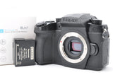 Mint Panasonic LUMIX DC-G99 Mirrorless Camera Body Only Shutter Count 3979