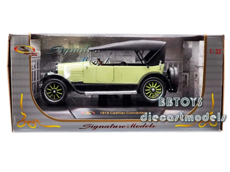 1919 CADILLAC TYPE 57 PHAETON LIME 1/32 DIECAST MODEL BY SIGNATURE MODELS 32363