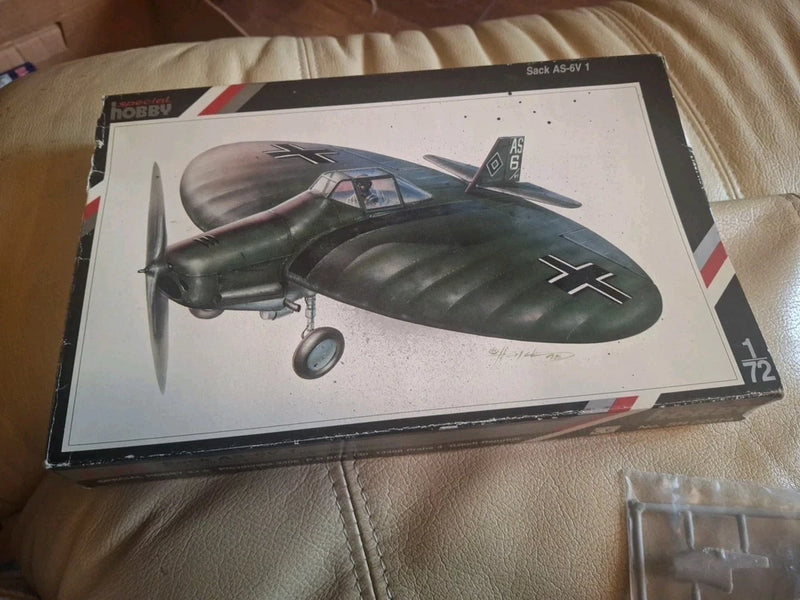 NIOB 1:72 Special Hobby Sack AS-6V Czech Republic Airplane  SH72014 Sealed