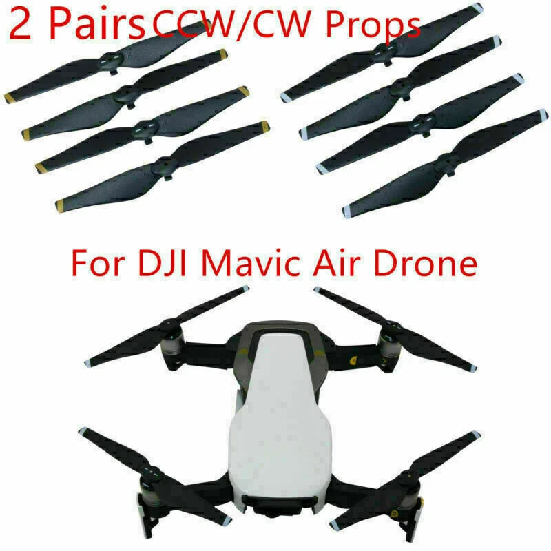 4PCS/Set New For DJI Mavic Air Drone Propellers CCW/CW Folding Props #FR VER