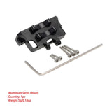 MEUS Racing 1/24 Aluminum Alloy Servo Mount Bracket For Axial SCX24 90081 RC Car