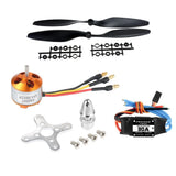 FEICHAO Simonk 30A 40A ESC with A2212 A2208 Motor Plastic Prop for DIY Drone Propeller
