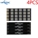 LED strip PCB board set with multiple SMD LEDs and microcontroller chips