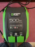 Used Green Fuel 500W Power Inverter, AD20002G Taken Out of The Box Never Used!!!