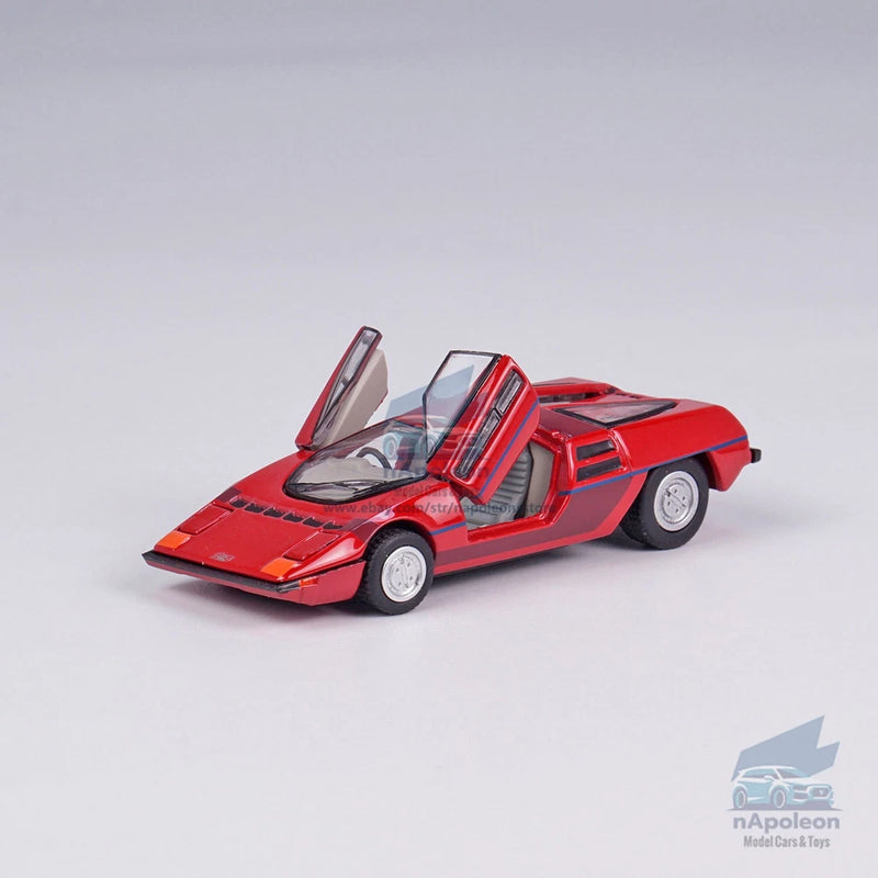 1:64 Dome Zero Model Car Alloy Diecast Toy Vehicle Collection Kids Gift Red