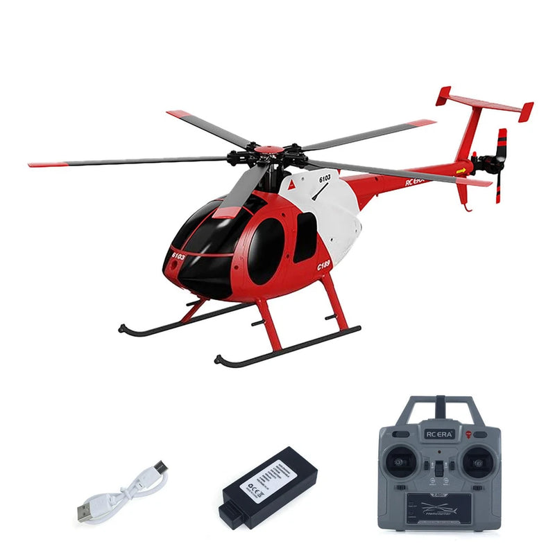 LowPrice RC 1/28 C189 RC Helicopter Dual Brushless Motor Flow Positioning Toy