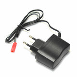 EU plug LiPo charger with cable and two-pin connector tips