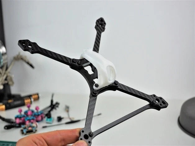 3D Printed FPV Frame Gatehunter Neo by Dave_C_FPV (PETG + 20% Carbon Fiber)