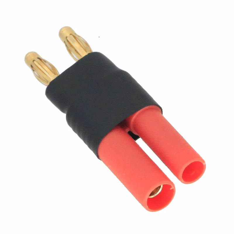 HXT 4mm Male+/Female- To 4mm Banana Bullet Male No Wires Adapter Battery Toy FPV