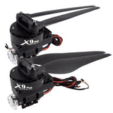 4PCS X9 Plus Power System 27KG Thrust 100KV Motor+ESC+Prop For Agriculture Model