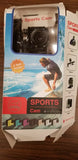 Wewdigi EX6000 Action Camera 12MP 1080P with accessories