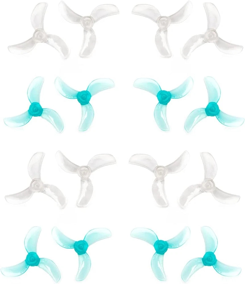 31mm Props 1208 3 Blade PC Propeller Micro Whoop Drone Props for 0703 1103