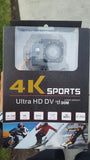 Ultra HD DV 4K Action Camera Wi-Fi Waterproof 16MP Wide-Angle Lens 2.0
