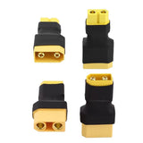 XT60 to XT90 Adapter Male Female Connector 2pcs - No Wires RC LiPo Battery