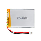 5000mAh 3.7V Rechargeable LiPo Battery Pack with JST PH2.0mm Connector for Devic Battery
