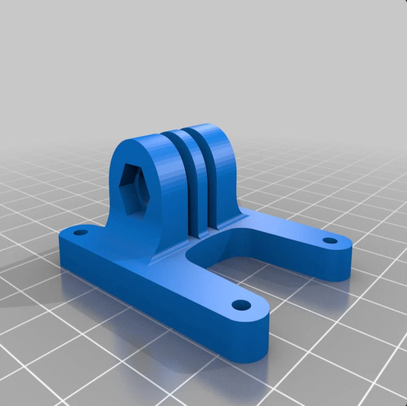3D Printed GoPro Mount for TBS Source One V3 FPV Drone
