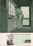Fairchild Vintage Magazine Ad 1962 Ground Sensor Terminal Military Drone