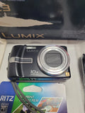 Panasonic DMC-TZ3 LUMIX DIGITAL CAMERA BLACK - FOR PARTS OR REPAIR