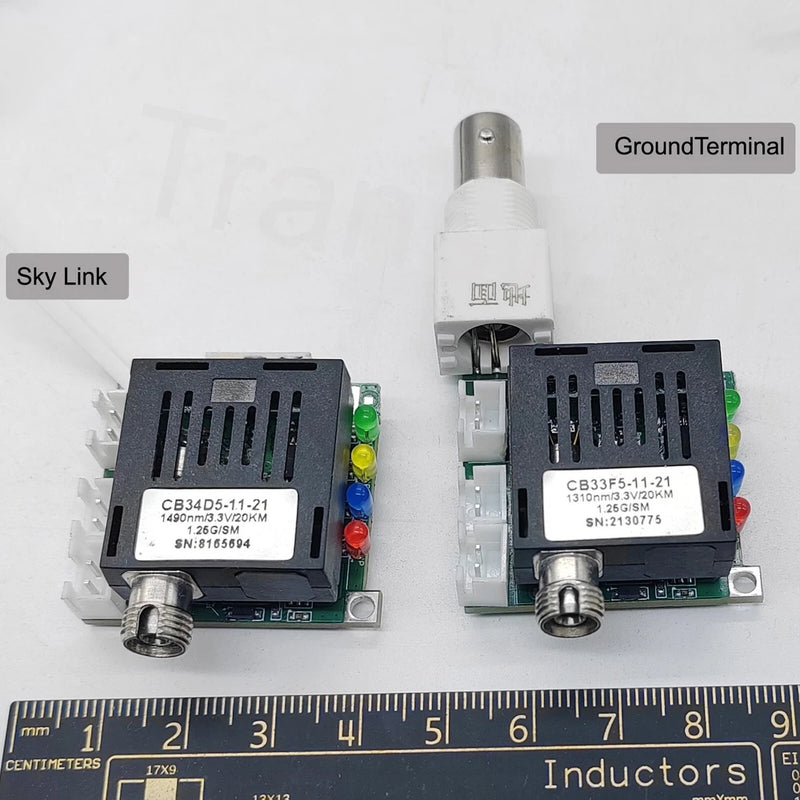 Fiber Optic Module with 1 x ST for FPV Drone Protocol of TTL/ELRS/TBS/SBUS