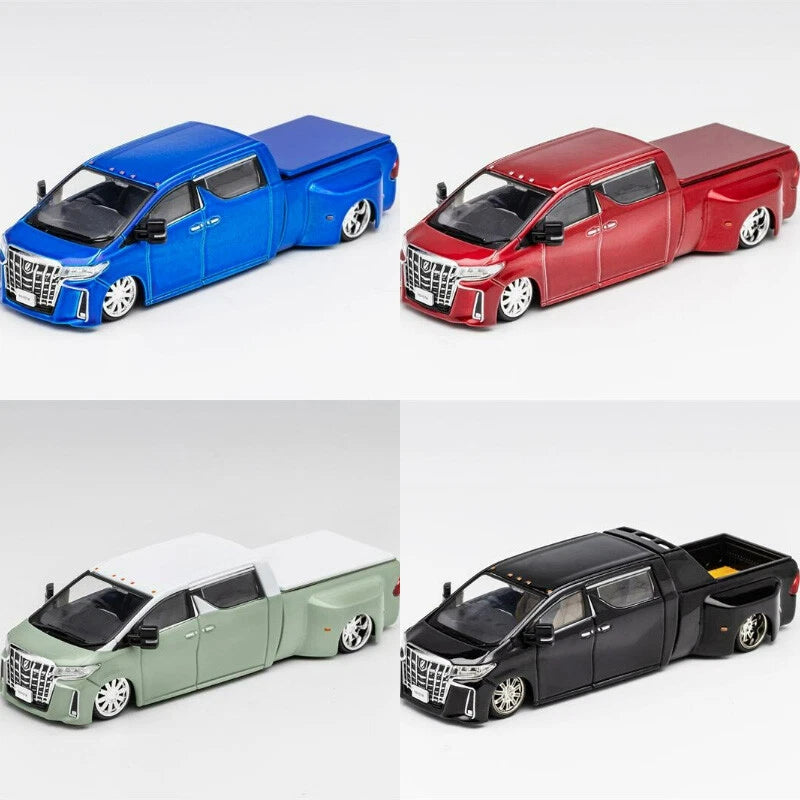 GCD 1:64 Alphard NATS Super Dually Truck RHD Diecast Model Car