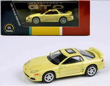 PARA 1/64 Scale Mitsubishi GTO 3000GT Alloy Diecast Model Car 5 Colors Gifts