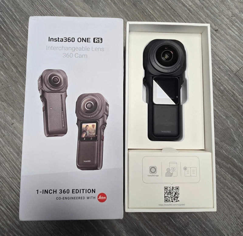 Insta360 ONE RS 1-Inch 360 Edition - 6K 360 Camera with Dual 1-Inch Sensors