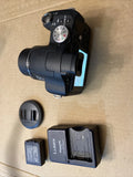 Panasonic Lumix DMC-FZ8 7.2MP Compact Digital Bridge Camera Black Tested
