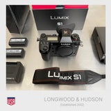 Panasonic Lumix S1 Full-Frame Mirrorless Camera Body, V-Log Included.